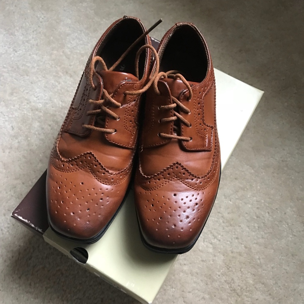 Boys Deer Stags Wing Tips